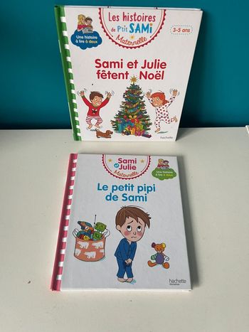 2 livres p’tit Sami maternelle