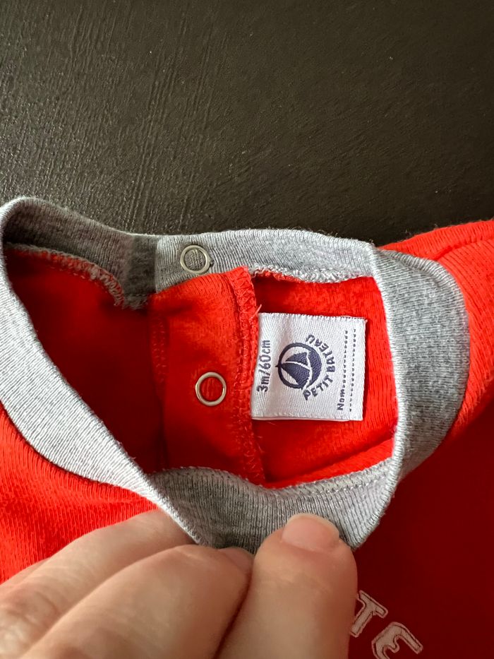 Haut Petit Bateau garçon 3 mois - photo numéro 3