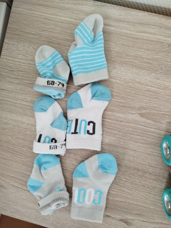 Lot de chaussettes taille 68-74 - photo numéro 2