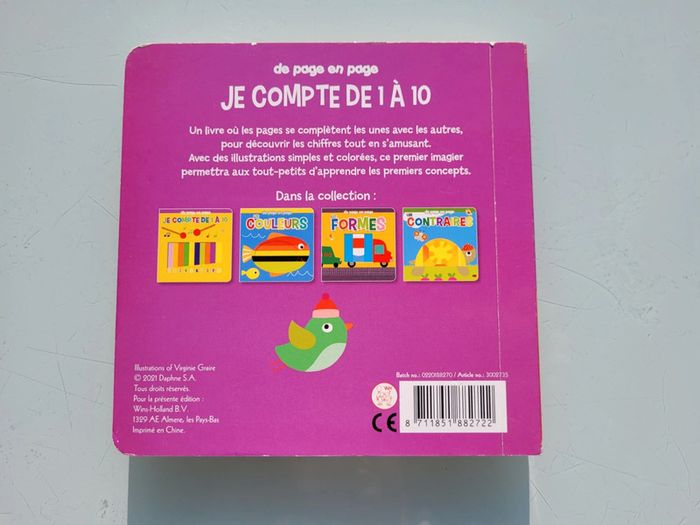 Imagier De Page en Page, Je compte de 1 à 10 - photo numéro 8