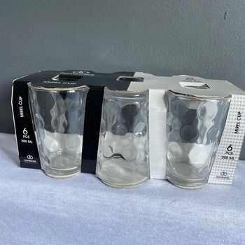 Lot de 6 verres à eau