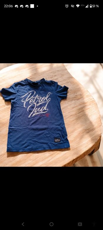 T-shirt garçon Petrol industries 10ans