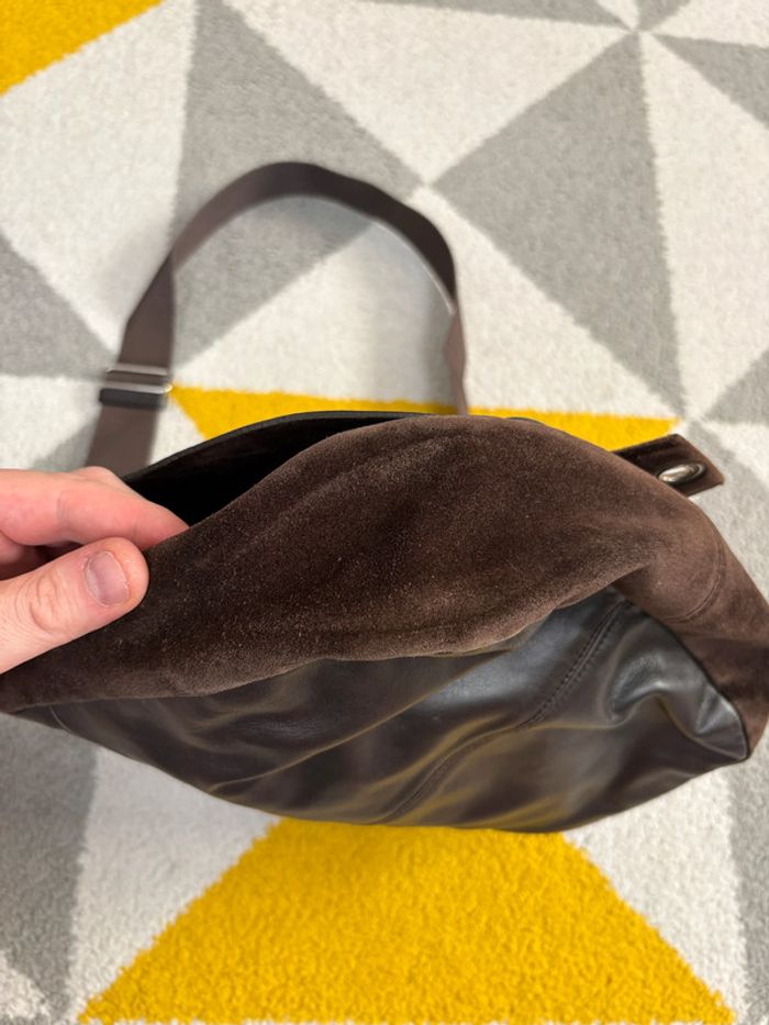 Sac à bandoulière Mandarina Duck | Marron | Taille 31 X 26 cm - photo numéro 8