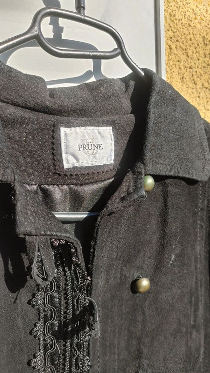 Veste en cuir daim velours - photo numéro 7
