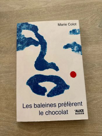 Livre les baleines préfèrent le chocolat