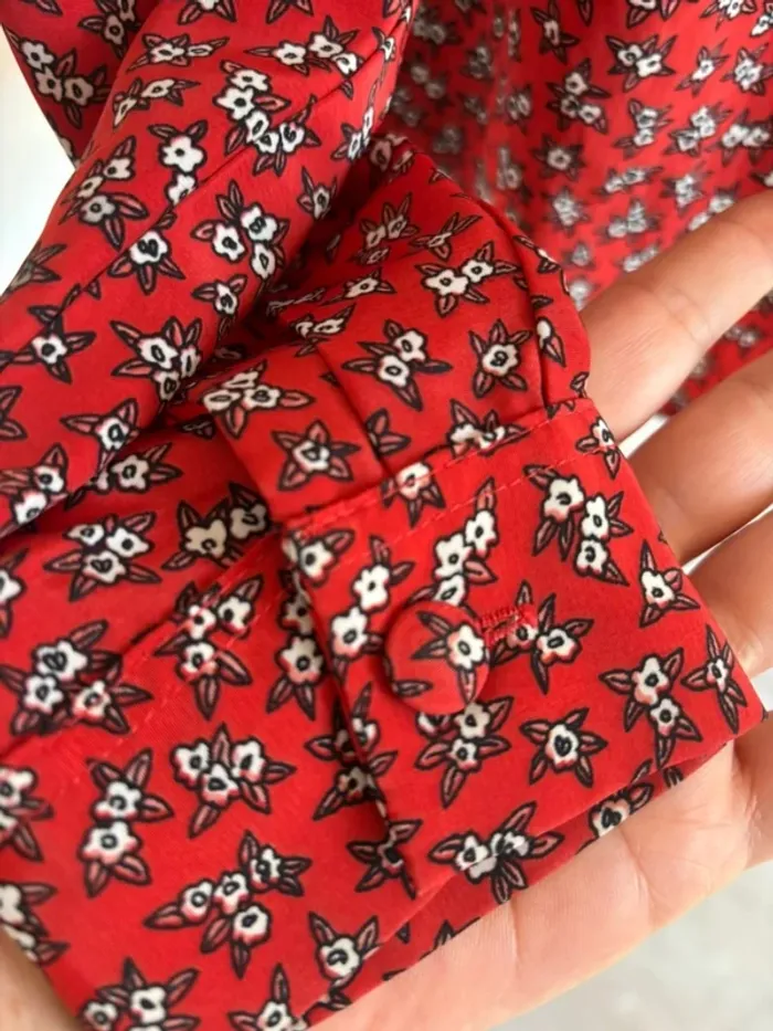 Blouse fleurie femme taille 40 - photo numéro 5