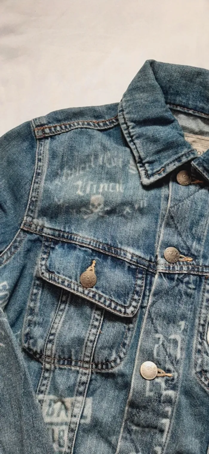 Veste garçon en jeans - photo numéro 5