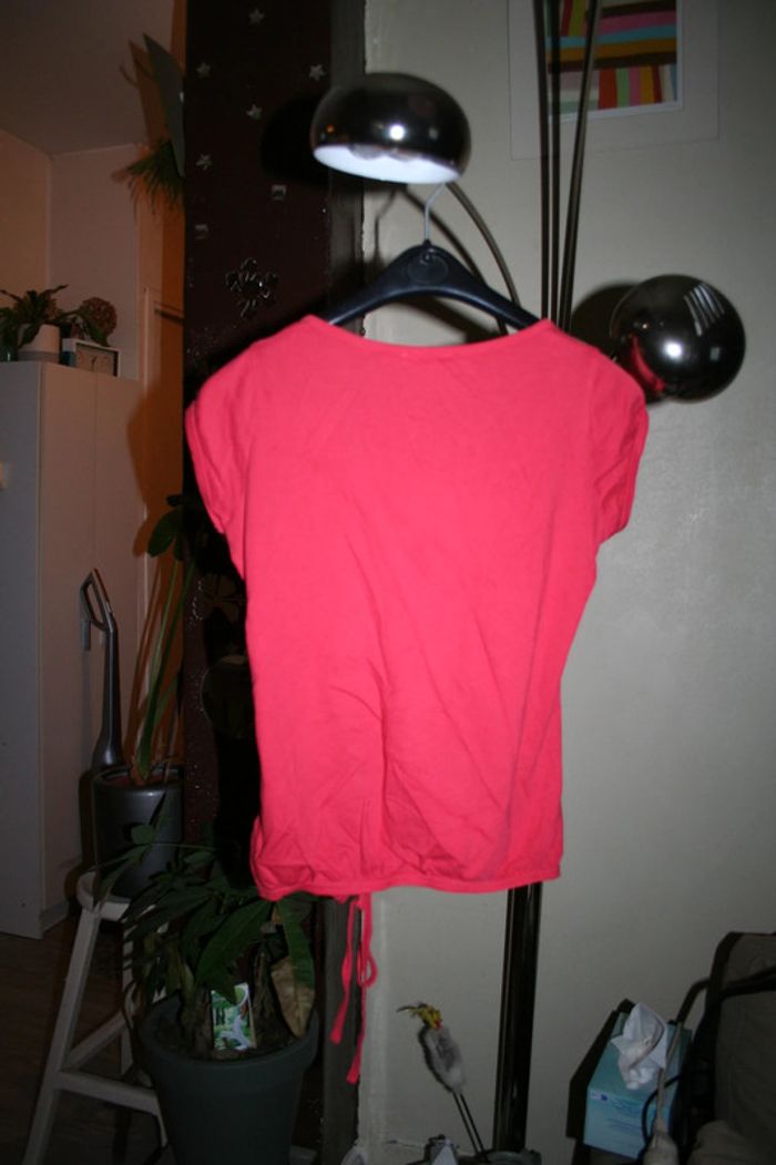 🌸Top froncé rose Taille 38 "Promod " 🌸 - photo numéro 3