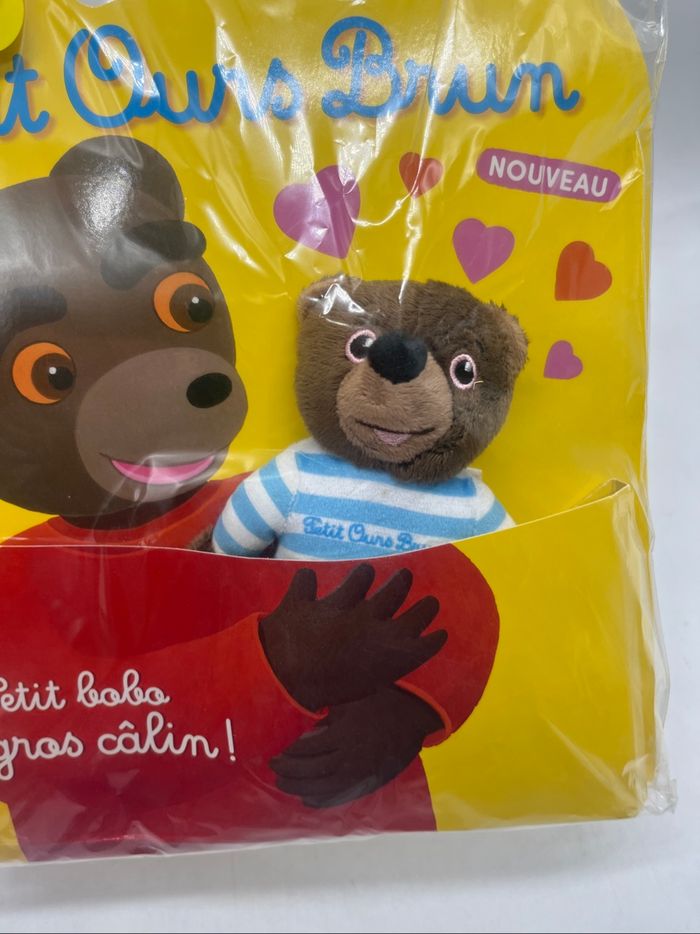 Lot  de 2 coffrets les grandes histoires de Petit Ours brun sonore et sa peluche Neuf - photo numéro 6