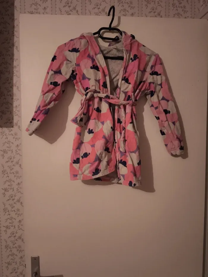 Peignoir eponge 6 8 ans