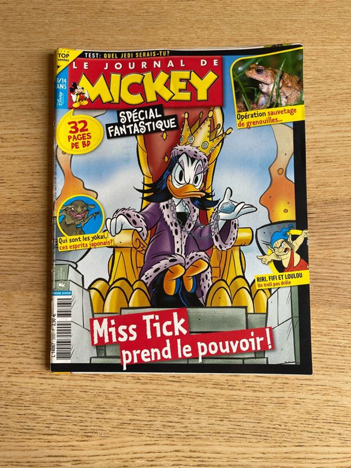 Lot de 7 Le journal de Mickey - photo numéro 7