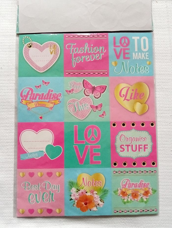 Pack 4 planche stickers + 1 fille - photo numéro 2