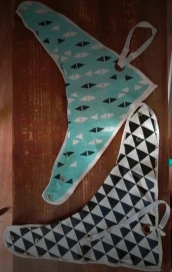 Bavoirs attaches tétines (mixte)