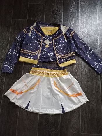 Ensemble déguisement k-pop demon hunters jupe veste 4/5 ans