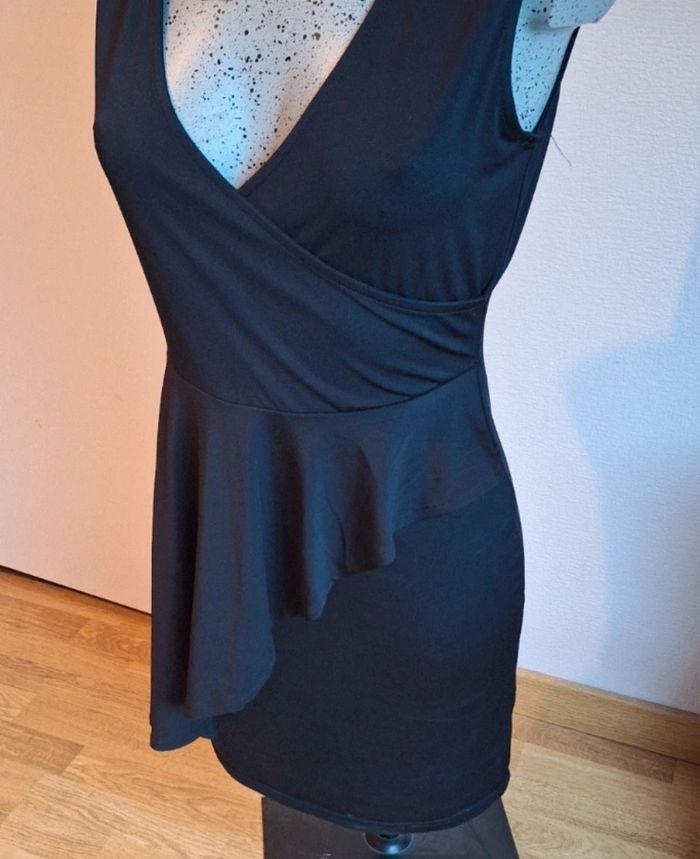 Robe soirée noire taille s