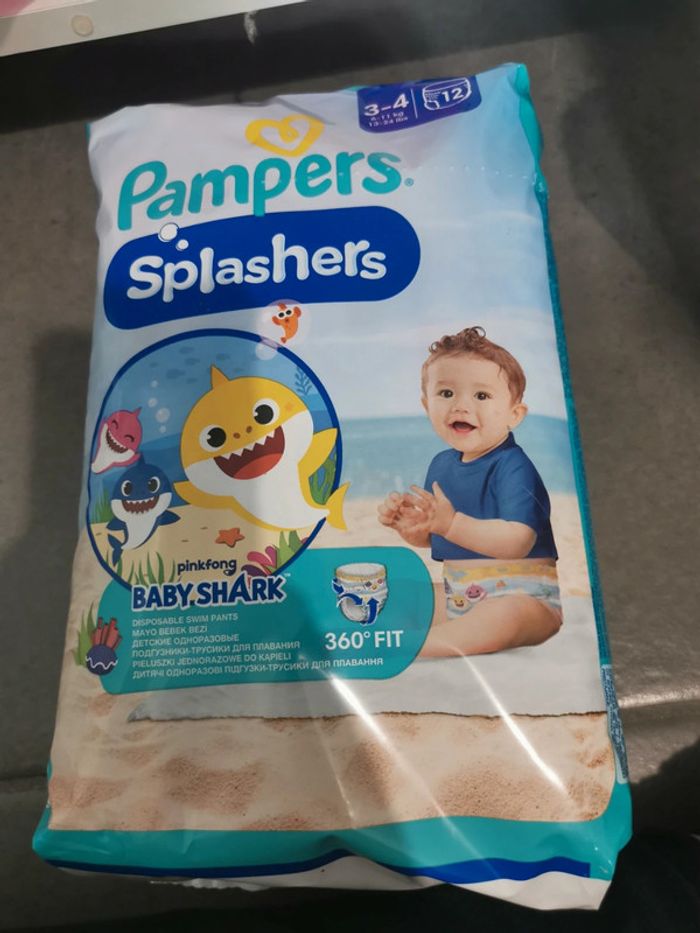 Couches pampers splashers