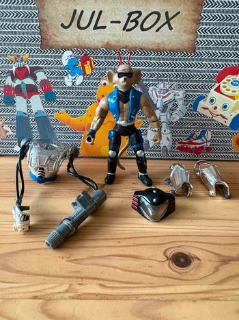 Biker Mice From Mars - Figurine Biker Knights Throttle