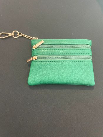 Porte monnaie vert