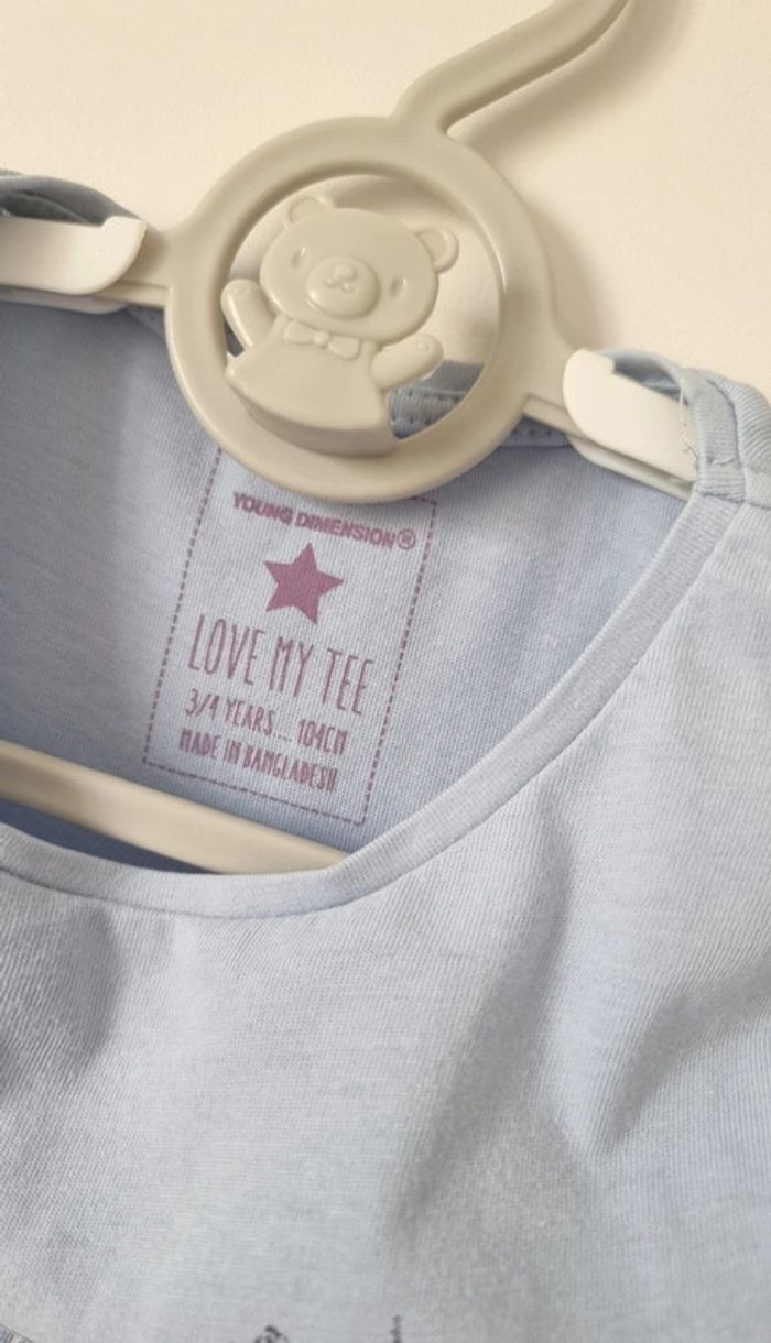T-shirt hippocampe 3-4ans young dimension - photo numéro 3