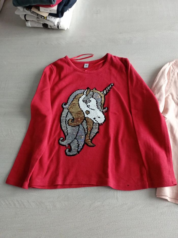 T-shirt manches longues neuf 4 ans - photo numéro 3