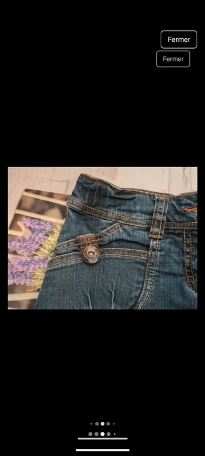 Jupe jeans 11 ans - photo numéro 3