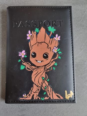 Étui a passeport Groot