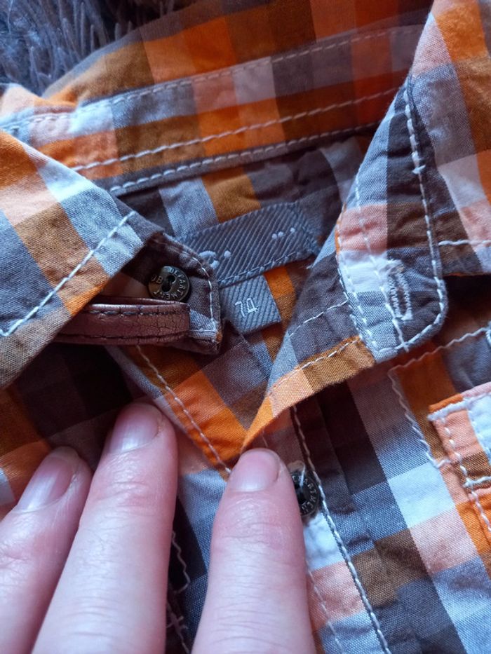 Ensemble pantalon + chemise 9 mois - photo numéro 3