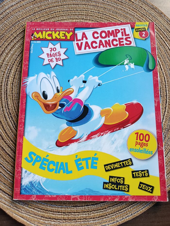 Le meilleur du journal de Mickey compil vacance '2