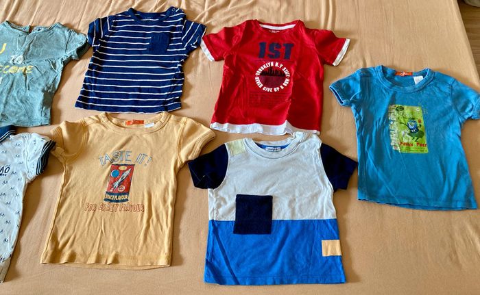Lot de 9 t-shirts & polos - Taille 2 / 3 ans - photo numéro 3