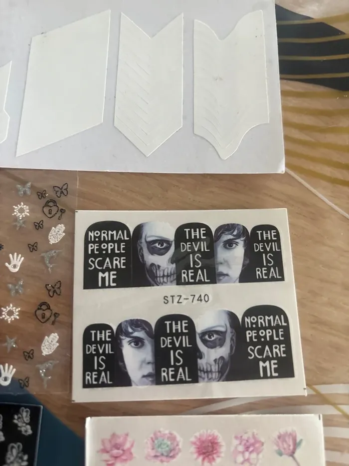 Lots de stickers pour ongles - photo numéro 5