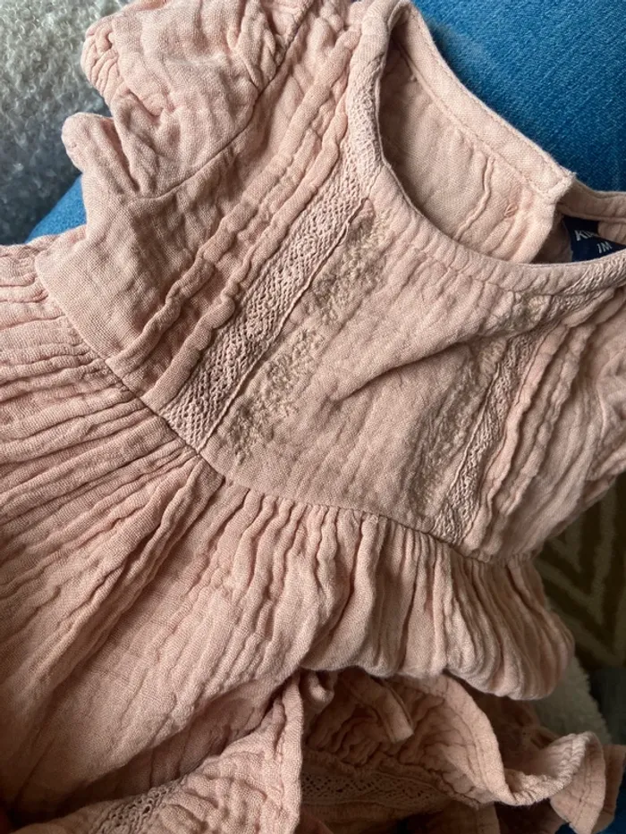 Ensemble robe culotte 1 mois fille - photo numéro 4