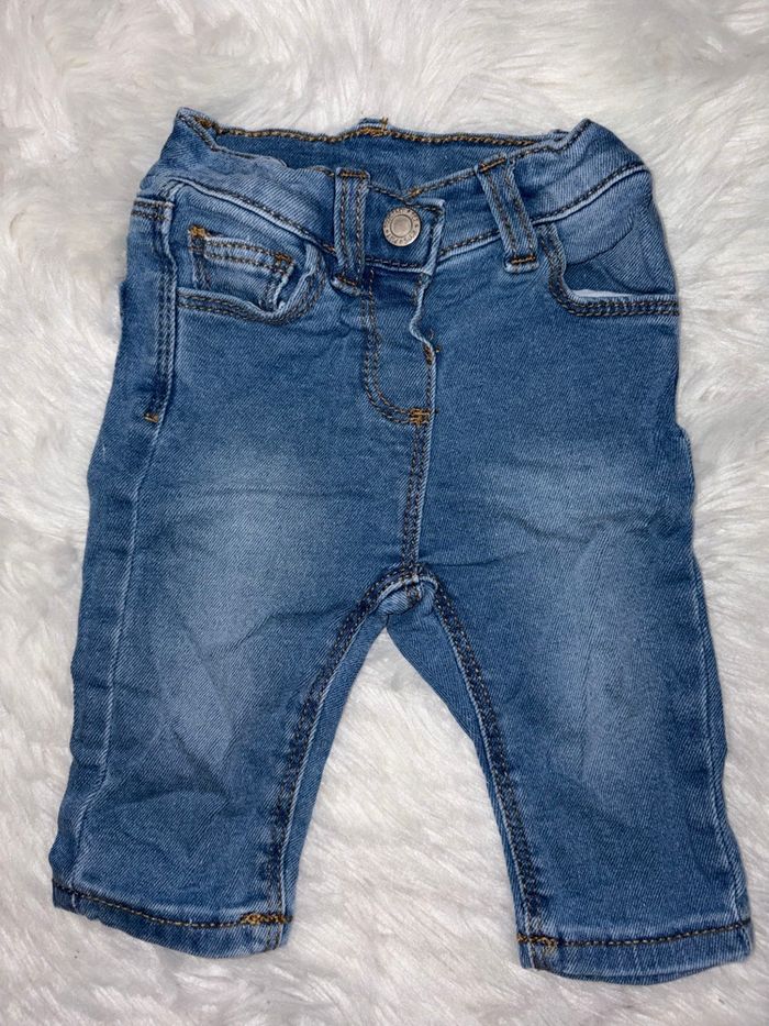 Jeans bleu tex 3 mois