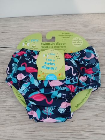 Couche de piscine lavable 0/6 mois
