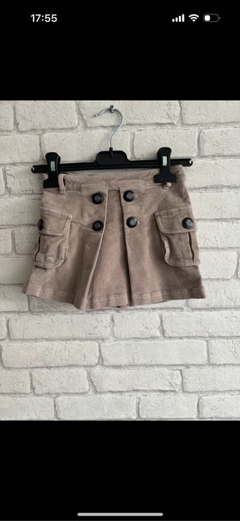 Jupe lili gaufrette taille 4 ans