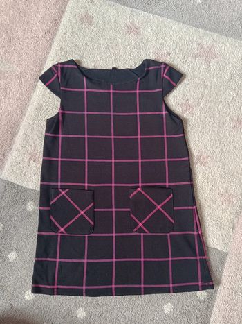 Robe à carreaux Fille 5 ans