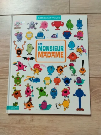 Livre cherche et trouve les monsieur madame