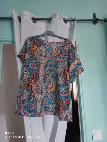 Blouse multicolore