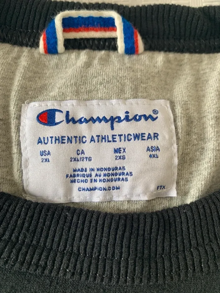 Sweat Champion Noir Classique Taille S - photo numéro 2