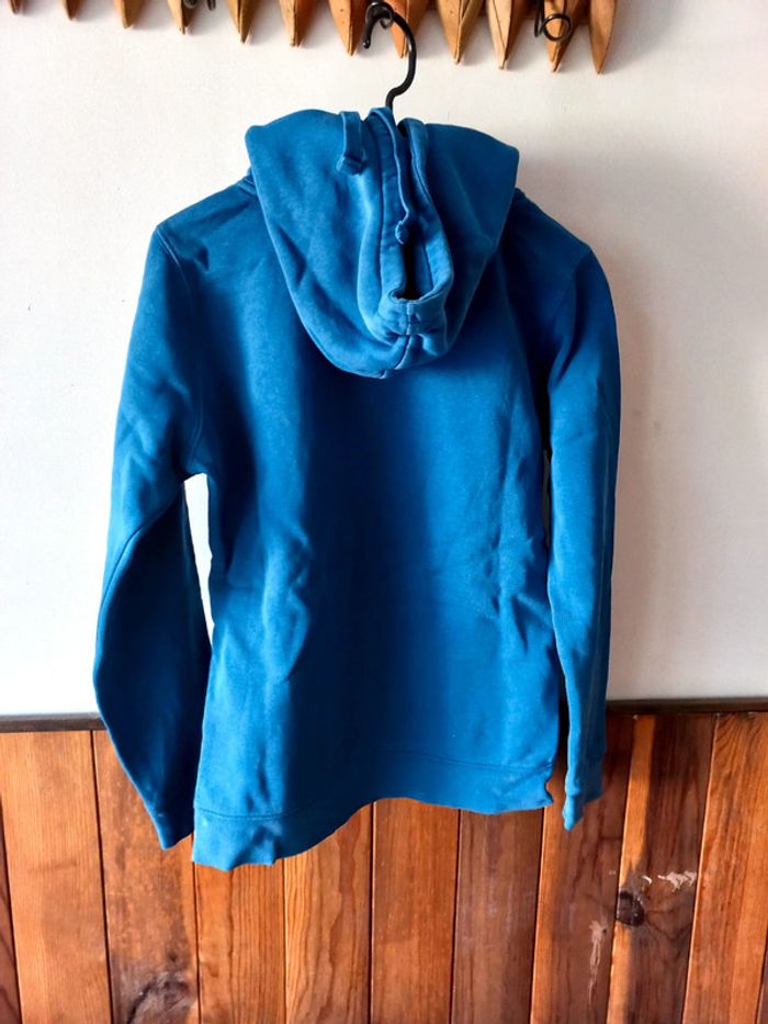 Sweat à capuche bleu - photo numéro 2