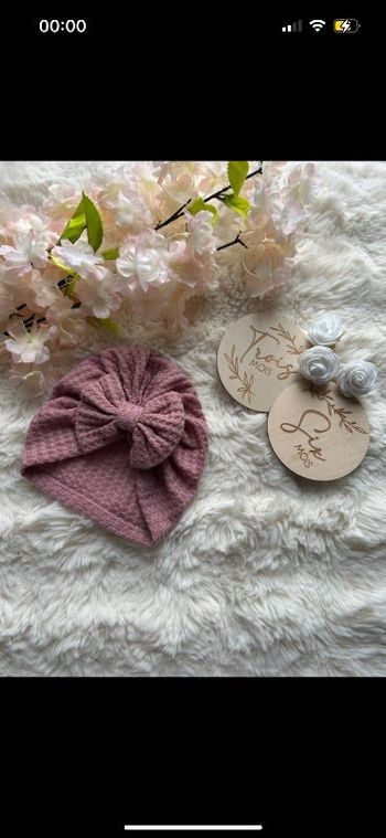 Turbans vieux rose