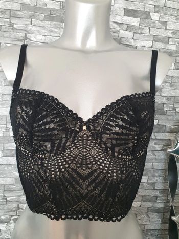 Soutien gorge bustier corbeille sexy 85/B