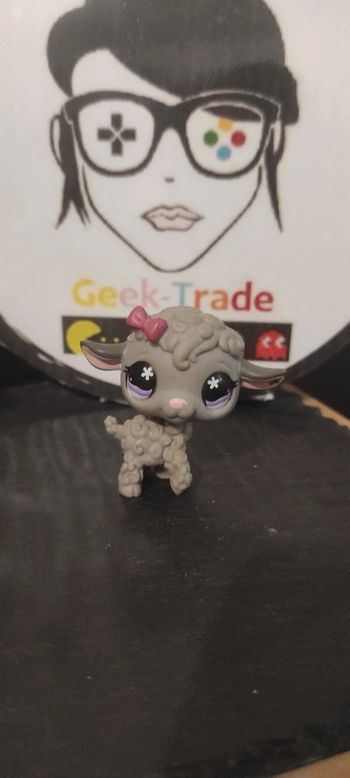 Littlest Petshop LPS Lamb Sheep Hasbro Authentic Pet shop 1218 Agneau Mouton