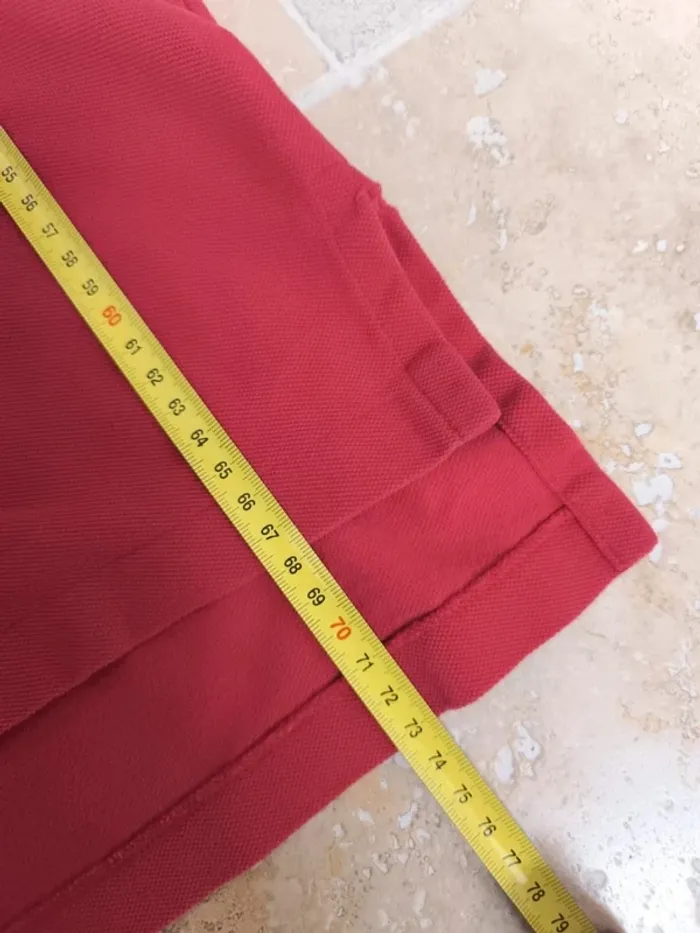Polo Ralph Lauren homme taille XXL rouge logo noir quelques défauts - photo numéro 10