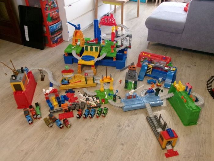 Circuit - trains - Thomas et ses amis - Méga Bloks