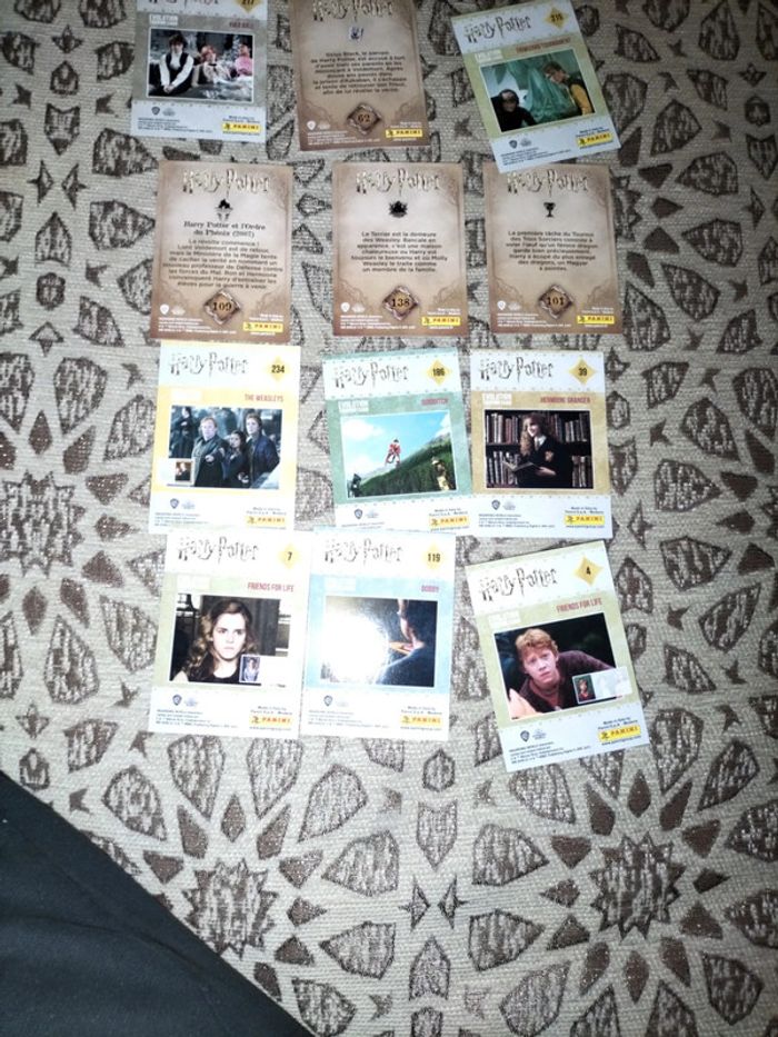 Lot de cartes Harry Potter - photo numéro 6
