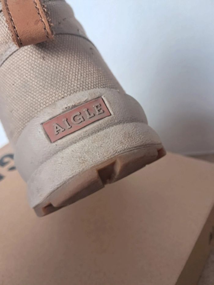 Aigle chaissures de marche P.38 en tbe - photo numéro 10
