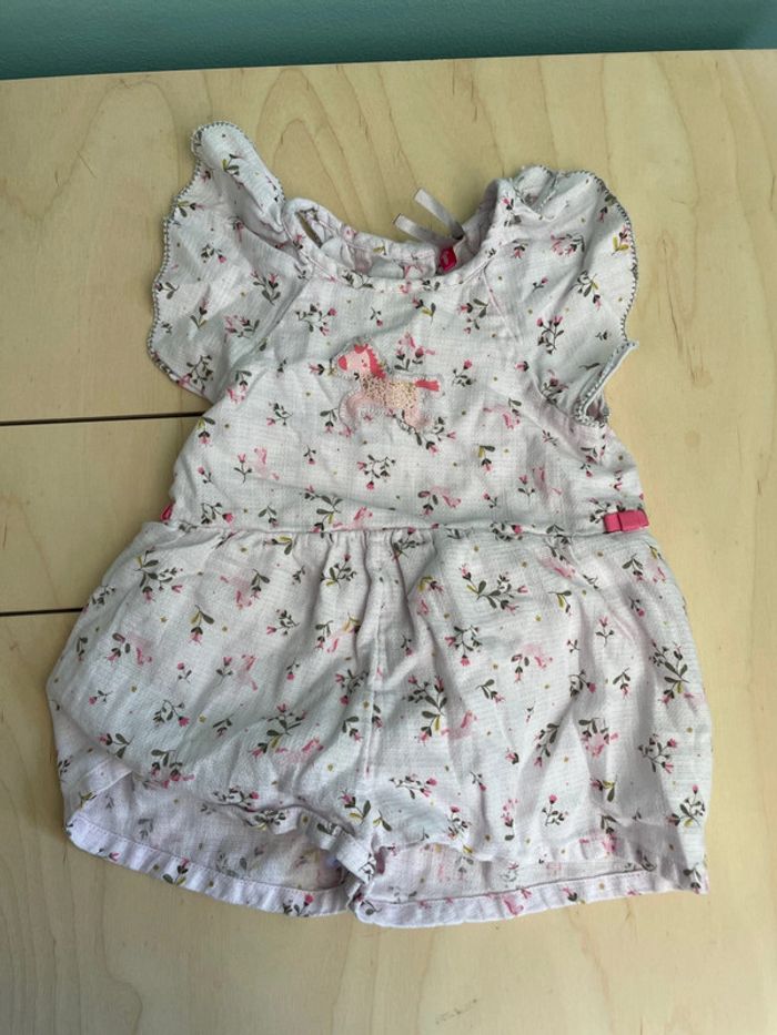 Robe combinaison, licorne six mois