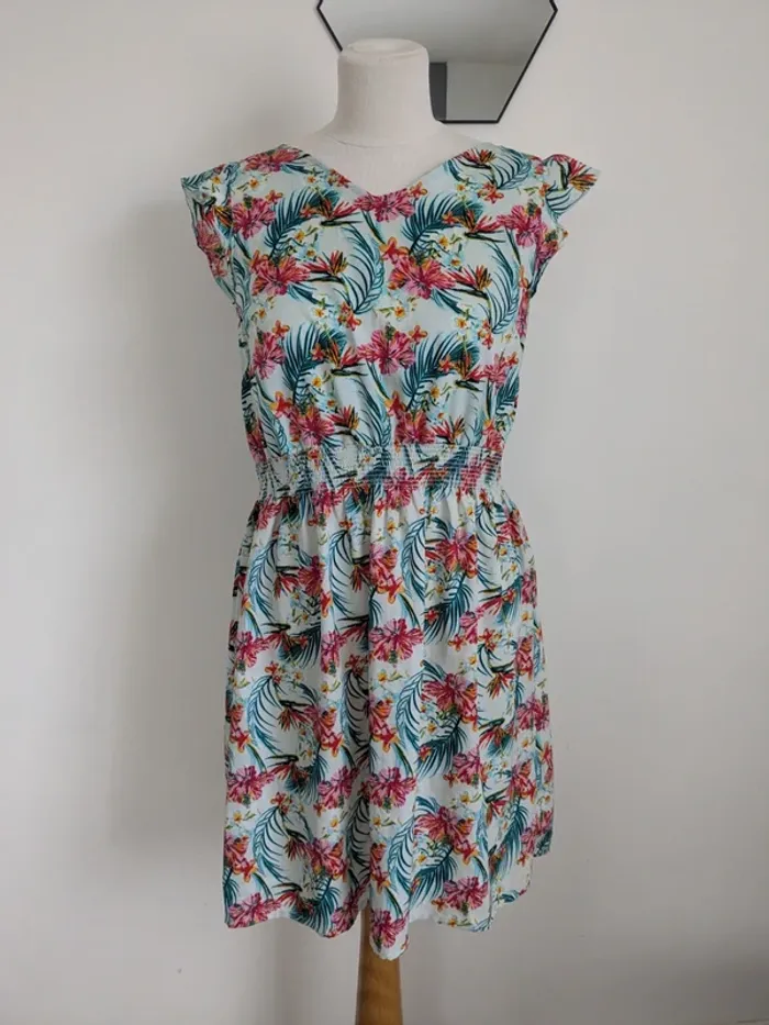 Robe fleurie T40 : U Collection