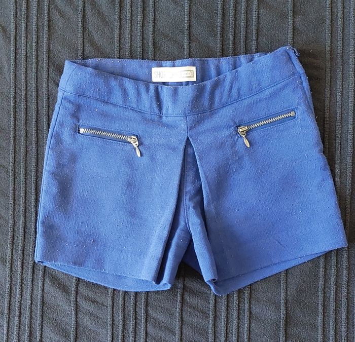 Short Chino bleu