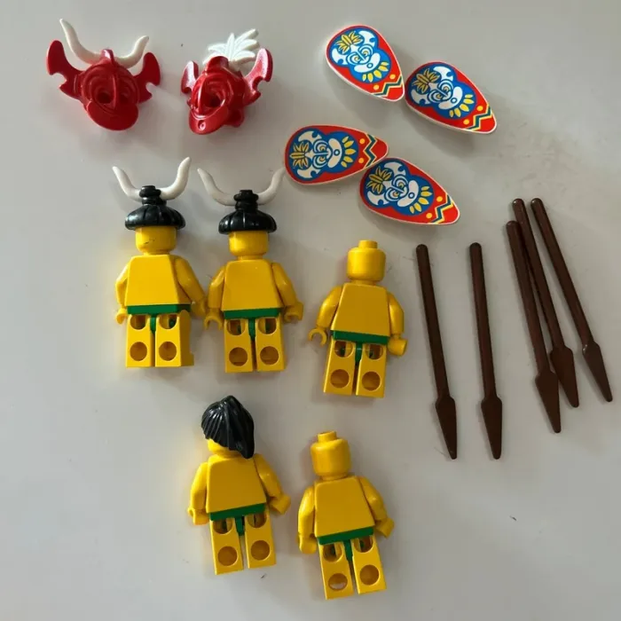 Lot minifigurines lego 6256 islander catamaran - photo numéro 4